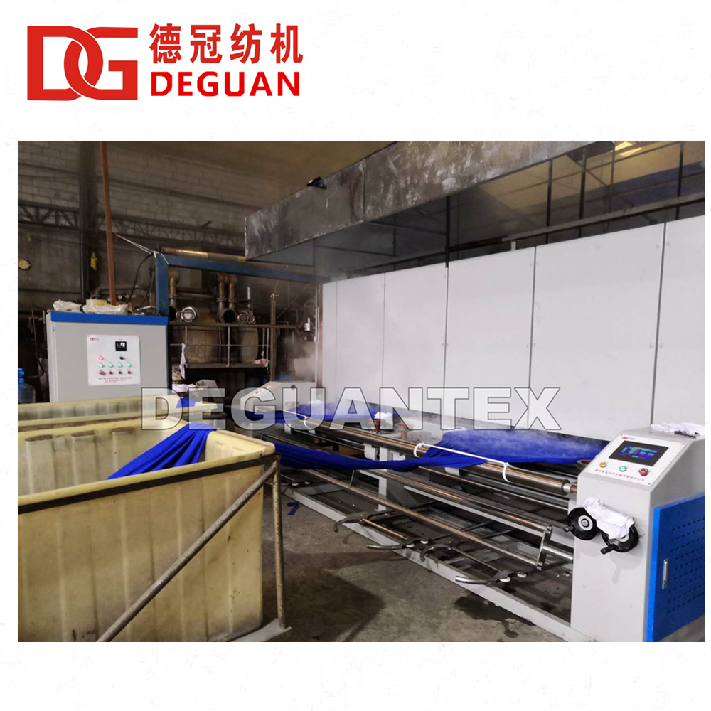 Tubular Heat Setting Machine - Stainless Steel Roller, 5700x4900x3000mm, 65000kg | Automatic Operation, 3-20m/min Speed, Dual Driving Control Mode, Designed For Tubular Chemical Fiber