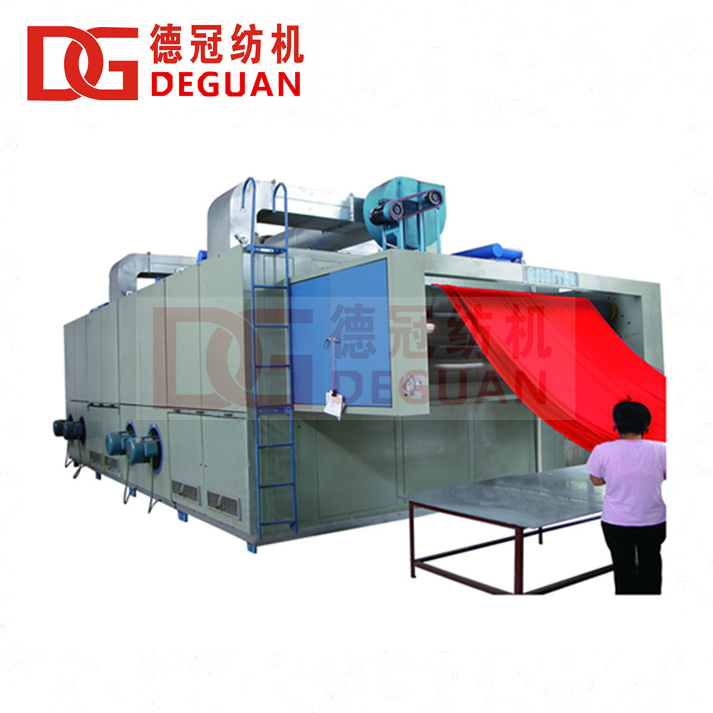 Textile Dryer Machine - 8300x4500x3450 Mm | Automatic Heating For Tubular & Open-width Fabric, 0-30 M/min Speed, Dual Heating Options