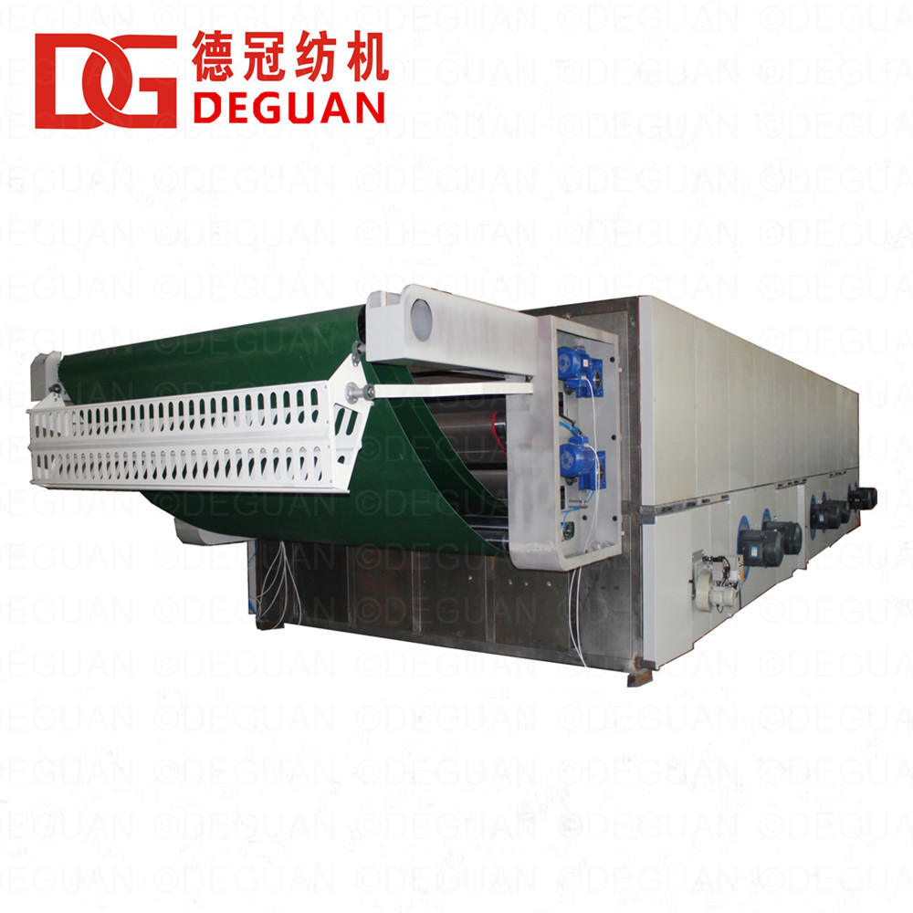 Textile Dryer Machine - 8300x4500x3450 Mm | Automatic Heating For Tubular & Open-width Fabric, 0-30 M/min Speed, Dual Heating Options