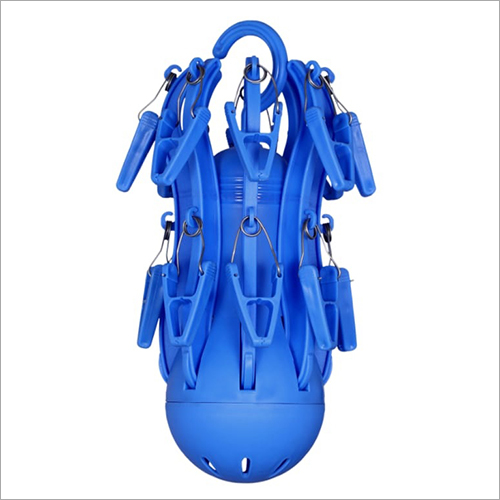 Blue Laundry Hanger