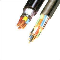 Copper Control Cables - Copper Conductor, High Voltage | PVC Jacket, Galvanized Steel Braid, Corrosion Resistant, High Durability