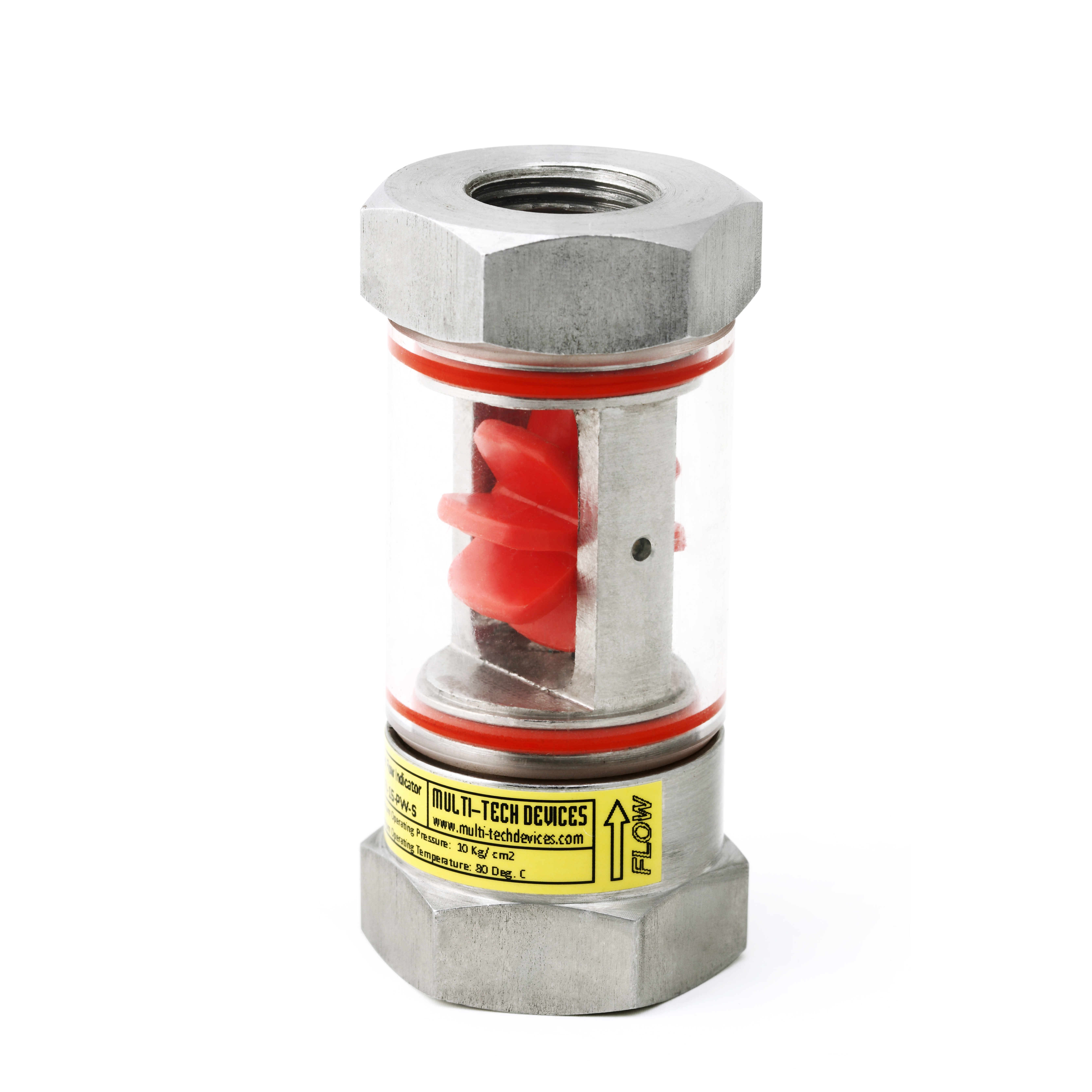 Pelton Wheel Flow Indicator