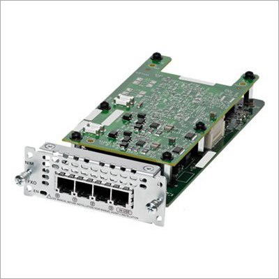 Plastic & Metal Cisco 4 Port Analog Voice Network Interface Modules