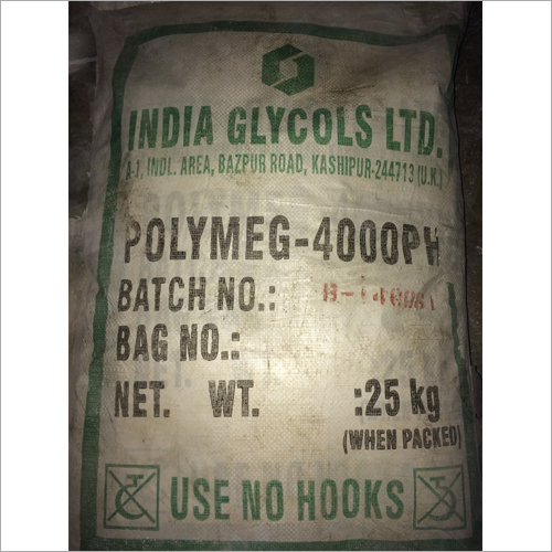 पॉलीमेग पेग 4000 ग्रेड: मेडिसिन ग्रेड