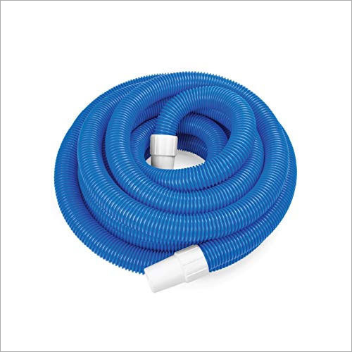 ब्लू स्विमिंग पूल वैक्यूम नली