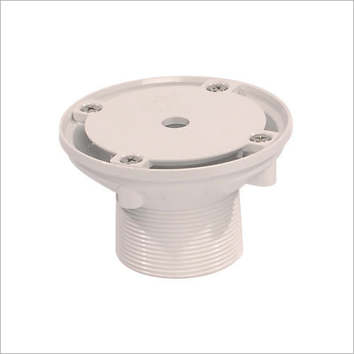 Swimming Pool Floor Inlet - ABS Material, Round Shape, Customized Size, White Color | High Tensile Strength, Corrosion Resistance, Perfect Finish