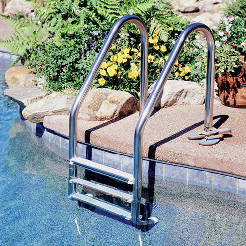 Silver Ss Swimming Pool Ladder