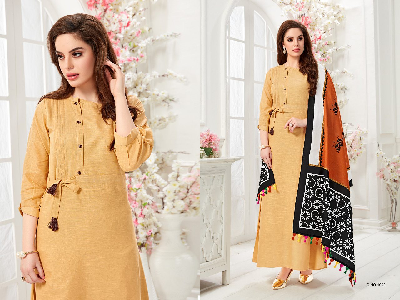 Yellow Designer Gown