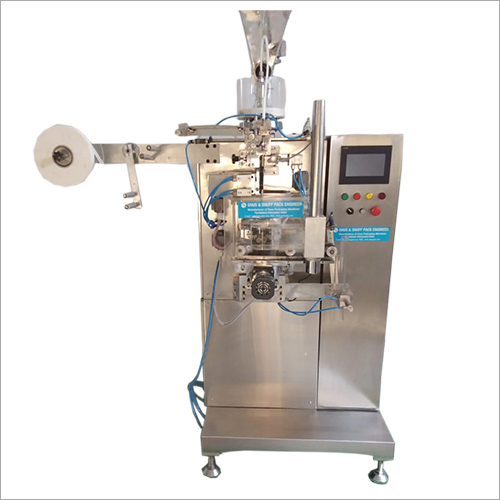 Semi-Automatic Smokeless Tobacco In Filter Pouch Packing Machine