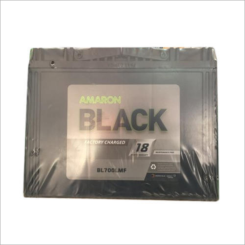 Amaron Black Car Battery Net Weight: 6  Kilograms (Kg)