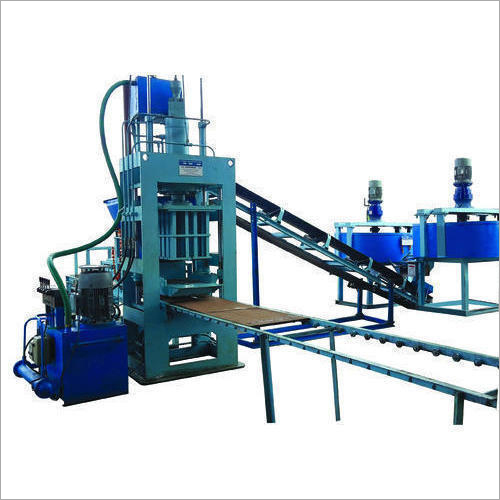 Blue Three Phase Paver Block Making Machine