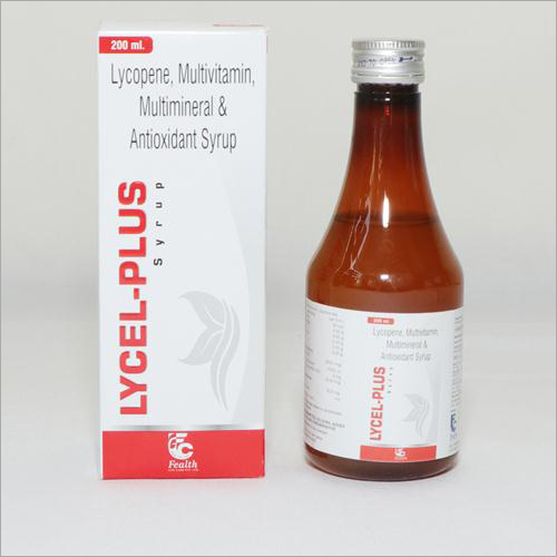 200Ml Lycopene Multivitamin Multimineral And Antioxidant Syrup General Medicines