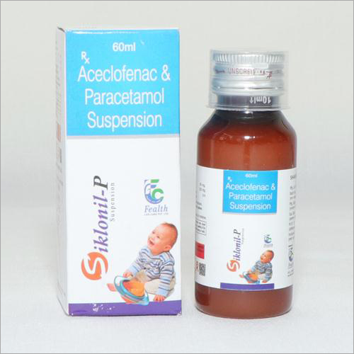 एसेक्लोफेनैक और पेरासिटामोल सस्पेंशन