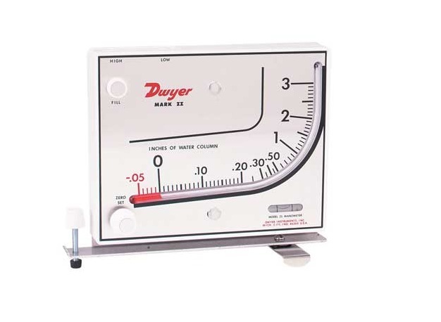 Dwyer Mark Ii 40-1 Series Mark Ii Molded Plastic Manometer