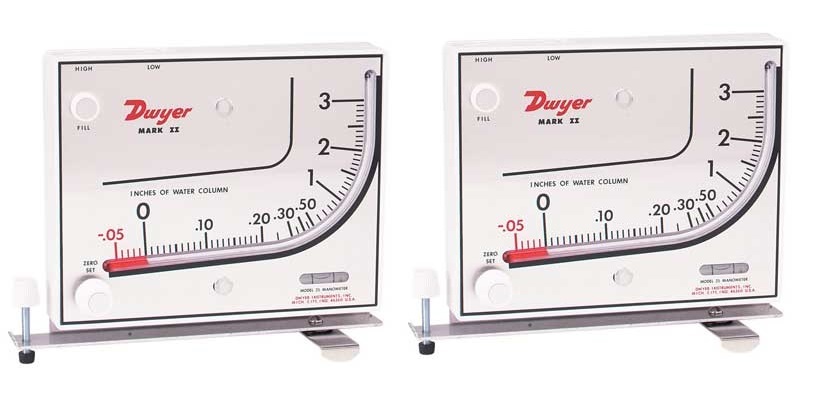 Dwyer Mark Ii 40-1 Series Mark Ii Molded Plastic Manometer