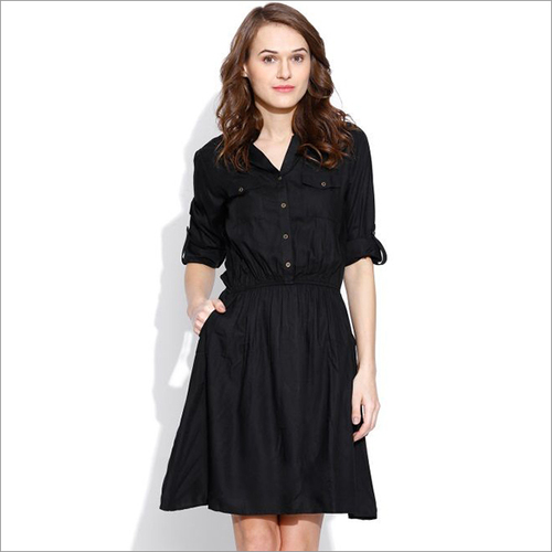 Designer One Piece Dress - High Quality Fabric, Customized Sizes | Multiple Color Options, Trendy Full Sleeves, Washable for All Seasons