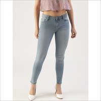 Multiple Color Available Ladies Regular Fit Jeans