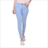 Multiple Color Available Ladies Plain Jeans