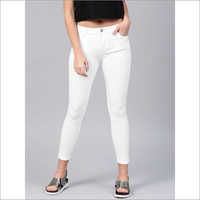 Multiple Color Available Ladies White Jeans