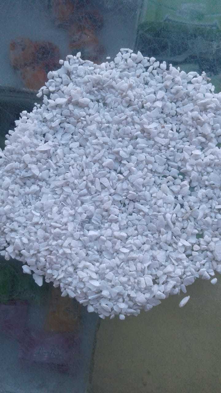 White Marble Small Pebbles And Gravels Special Order Round Stone - Artificial Stone Type: Solid Surface