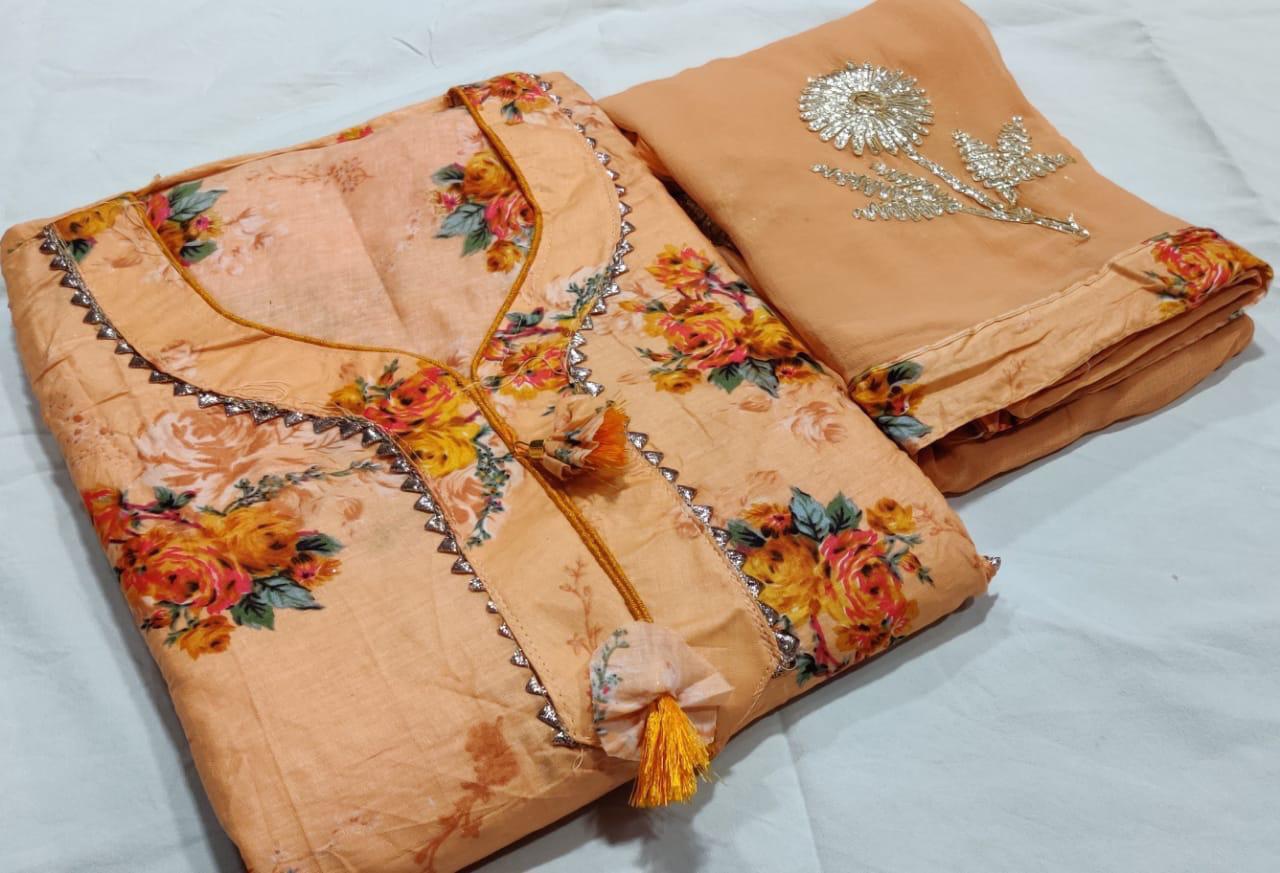 Multy Fashionable Cotton Dress Material