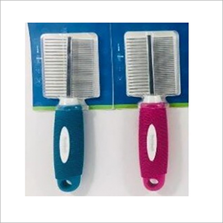 कुत्तों के लिए दोतरफा कंघी