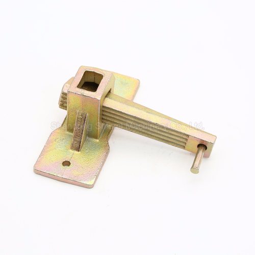 Rapid Clamp - Cast Iron, 50x100mm, Yellowish | 500kg Clamping Force, Weighs 1.5kg, CE Compliant for Scaffolding Tube Clamping