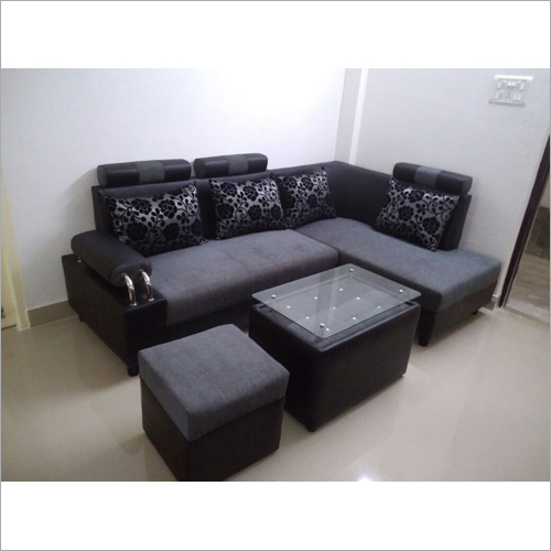 Handmade 4 Seater L Shape Sofa Set