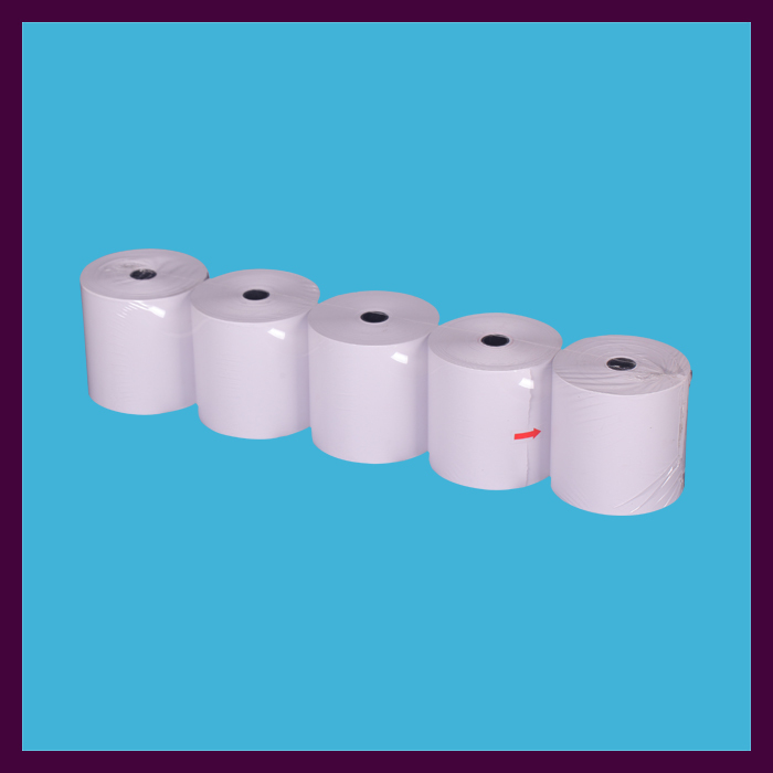Thermal Paper Rolls - Imported Thermal Paper, Customized Size, Plain White | Exceptional Durability, Thermal Coating, Cost-effective Solution For Retail And Billing