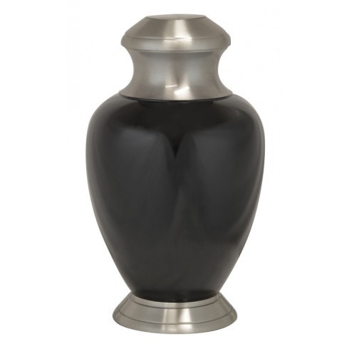 Silver Eagle Solid Brass Urn Beautiful