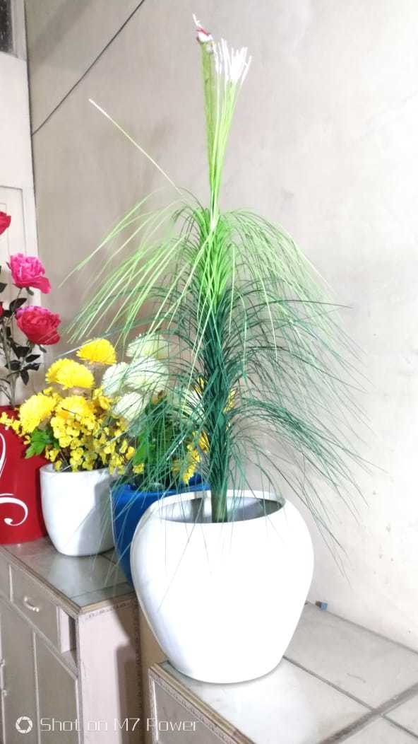 Multi Color Round Flower Pot