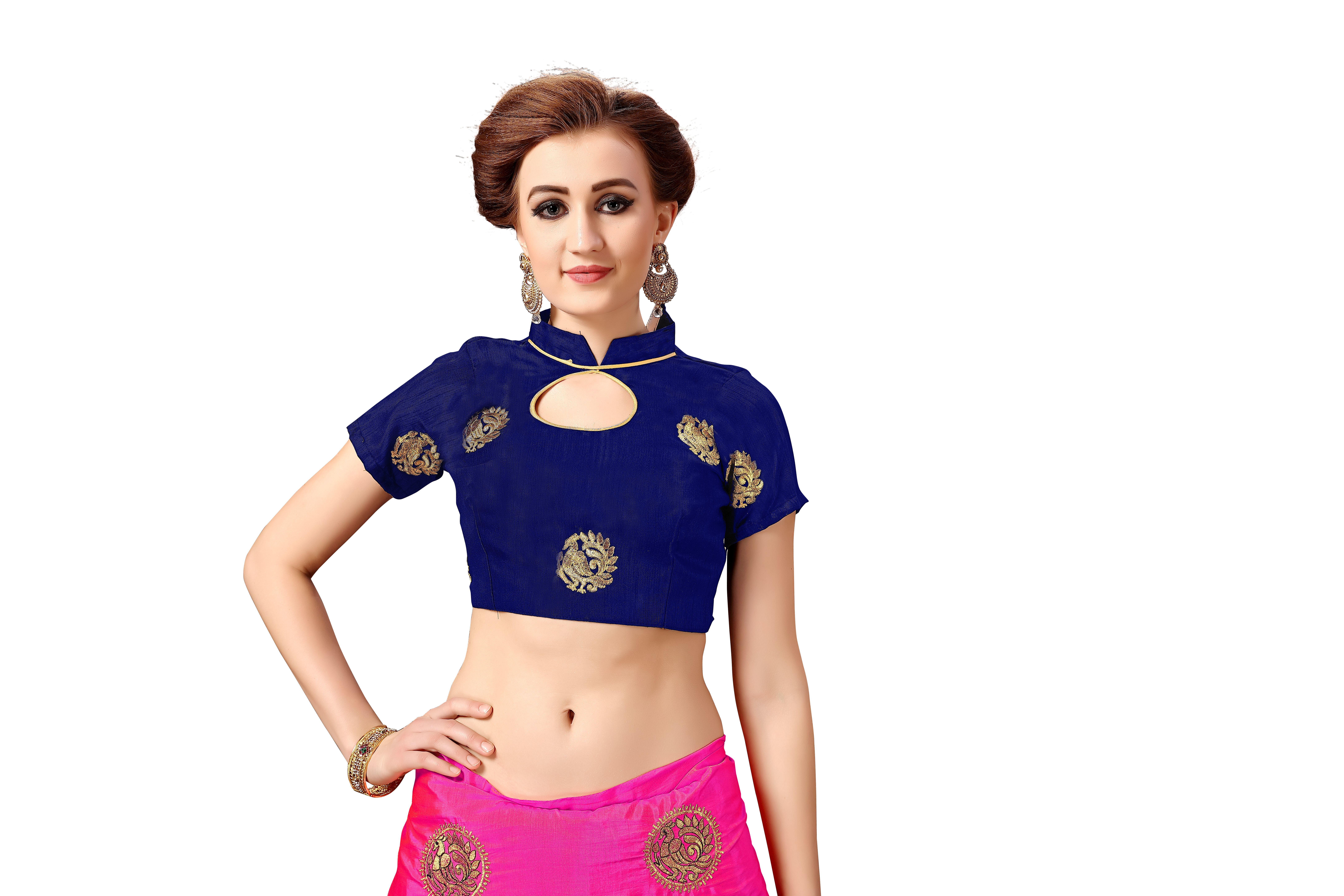Pink Silk Embroidered With Tassel Border Saree Collection