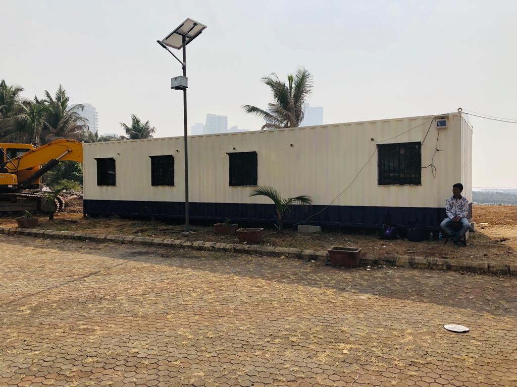 Container Office Cabins - Steel & Mild Steel, Wooden/cement Board Floor, Customizable Wall Thickness, Sliding Aluminum/pvc Windows, 1 Tonne Floor Load & 500kg Roof Dead Load