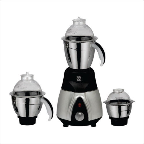 ग्रे और ब्लैक इलेक्ट्रिक मिक्सर ग्राइंडर