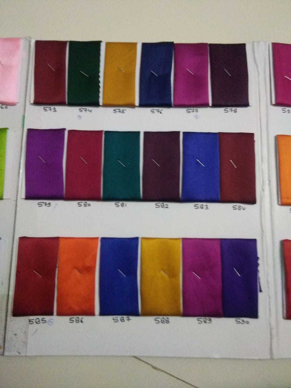 Japan Satin Fabrics - 100% Polyester Silk, 44 Inch Width, All Shades Available, Plain Dyed Texture For Fashion-forward Garments