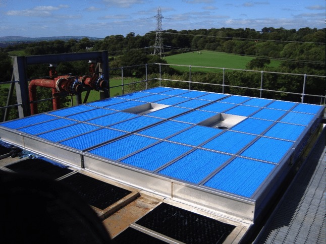 Blue Pvc Drift Eliminator Application: Cooling Tower