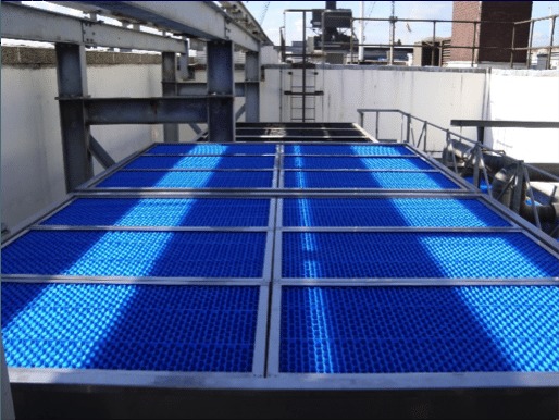 Blue Pvc Drift Eliminator Application: Cooling Tower