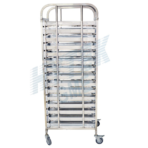 Stainless Steel Trolley Racks Application: Commercial Kitchen