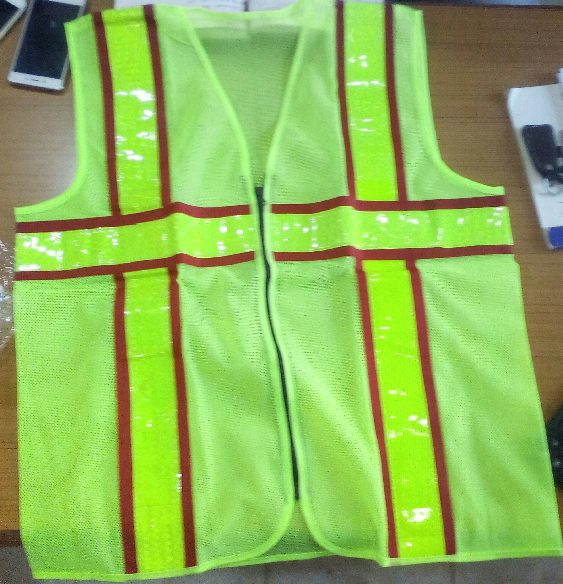 Use For Night Visibility For Worker Safety Jacket