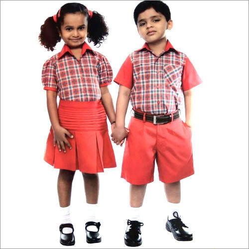 Multiple Color Available Primary School Uniform