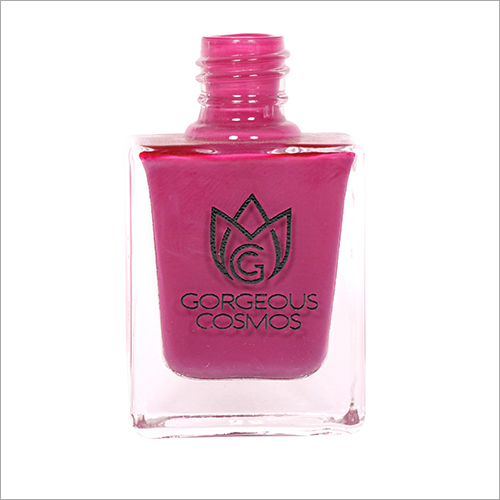 Gorgeous Cosmos - 10 Ml Premium Toxic Free Nail Polish, Vegan Ingredients, Vibrant Berry Shade, Shimmering Finish, Multiple Colors Available, 12 Month Shelf Life