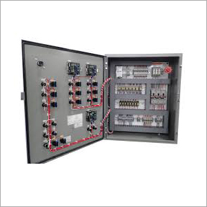 Electrical Control Panel - Metal Material, 220-440 Volt Rated Voltage | Features 50-60 Hertz Frequency, Painted Surface Finish, 18 Months Warranty