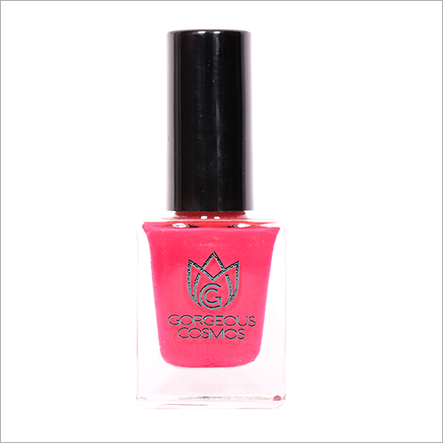 Premium- (Pink Colour) Rhubarb Shade Toxic Free Nail Polish 10 Ml Color Code: Multiple Color Available