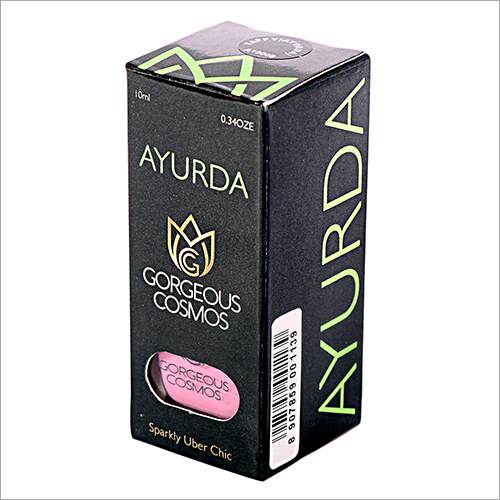 Ayurda Taffy Shade Toxic Free Pink Nail Polish 10 Ml (Color A10008) Color Code: Multiple Color Available