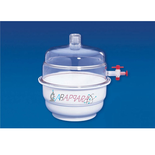 डेसीकेटर (वैक्यूम) पॉलीप्रोपाइलीन लैबपारा उपयोग: प्रयोगशाला