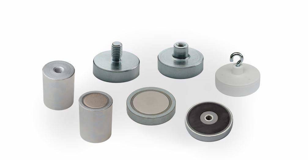 Pot Magnets, Flat With A Hole Permanent Magnets