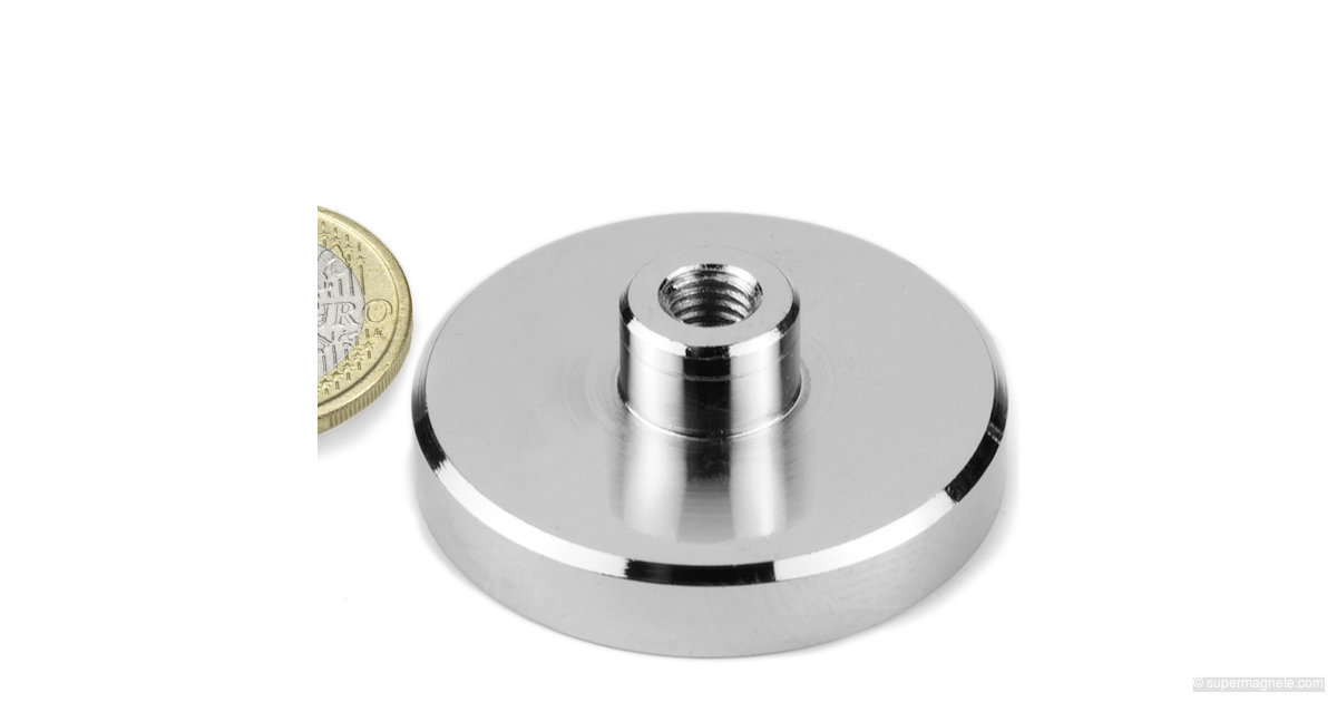 Rectangle Pot Magnets Flat With A Screw