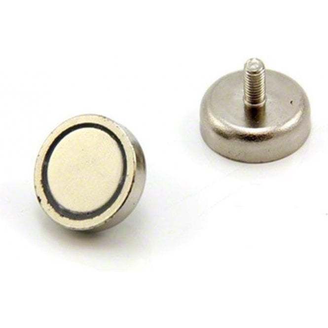 Rectangle Pot Magnets With Stems With Outer Threads