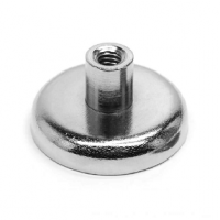 Rectangle Pot Magnets With Inner Threads