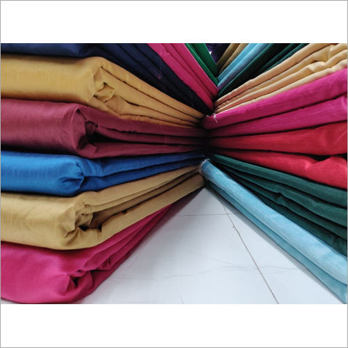 Available In Different Color Banarasi Dupion Silk Fabric